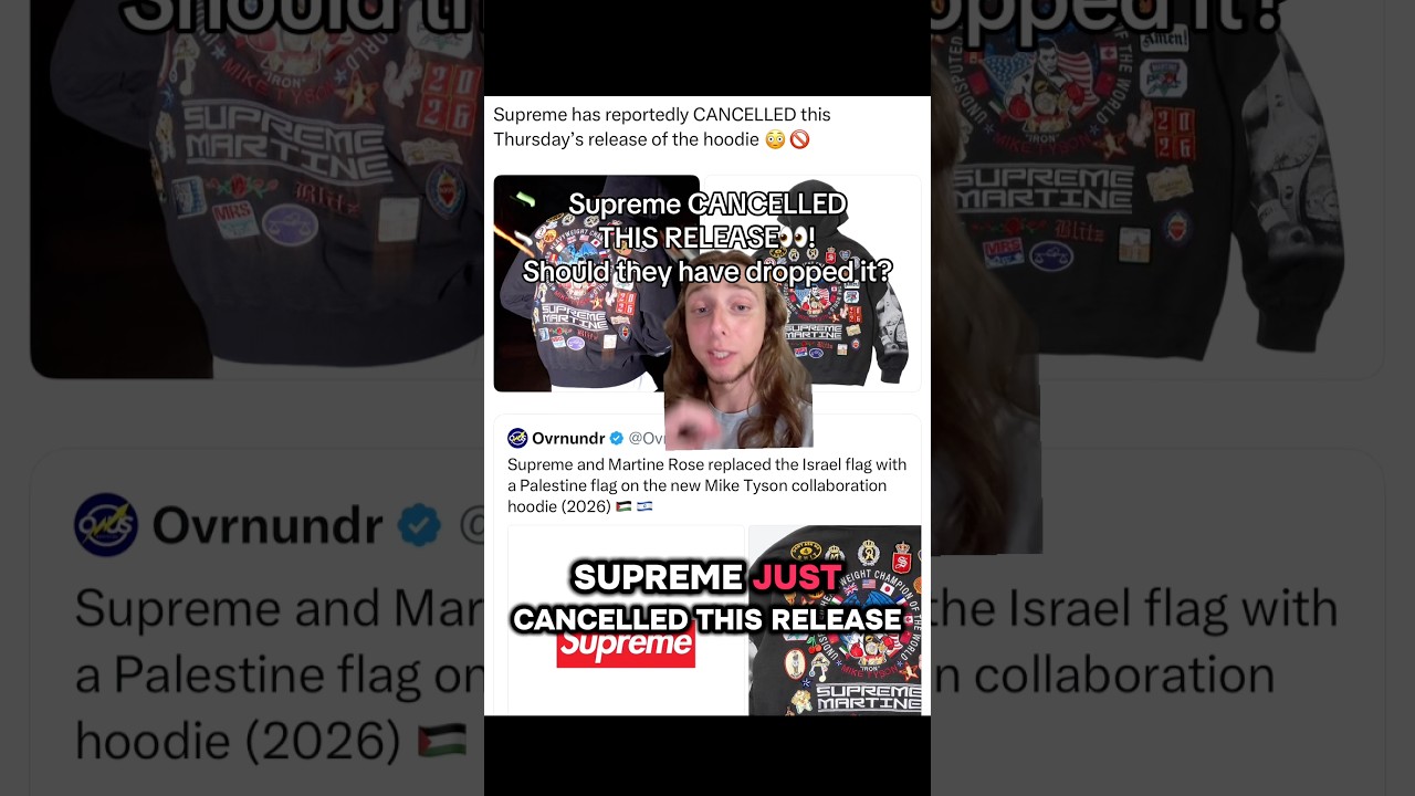 SUPREME JUST CANCELLED THIS RELEASE👀SHOULD THEY HAVE DROPPED IT🔥? #supreme #streetwear
