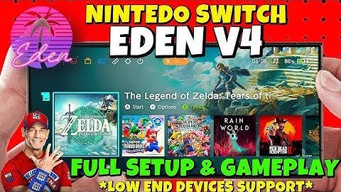 (Best Nintendo Switch) Eden Emulator v4 Full Setup & Smooth Gameplay Tutorial