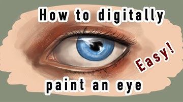 Digital Painting: Realistic Eye
