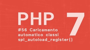 PHP 7 Tutorial  ITA  Caricamento automatico delle classi #56