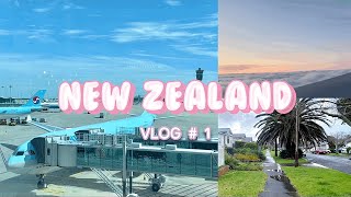 [ VLOG - # 1 ] 뉴질랜드 일상 | 교환학생 | 출국 | 오클랜드 홈스테이 | 첫 등교