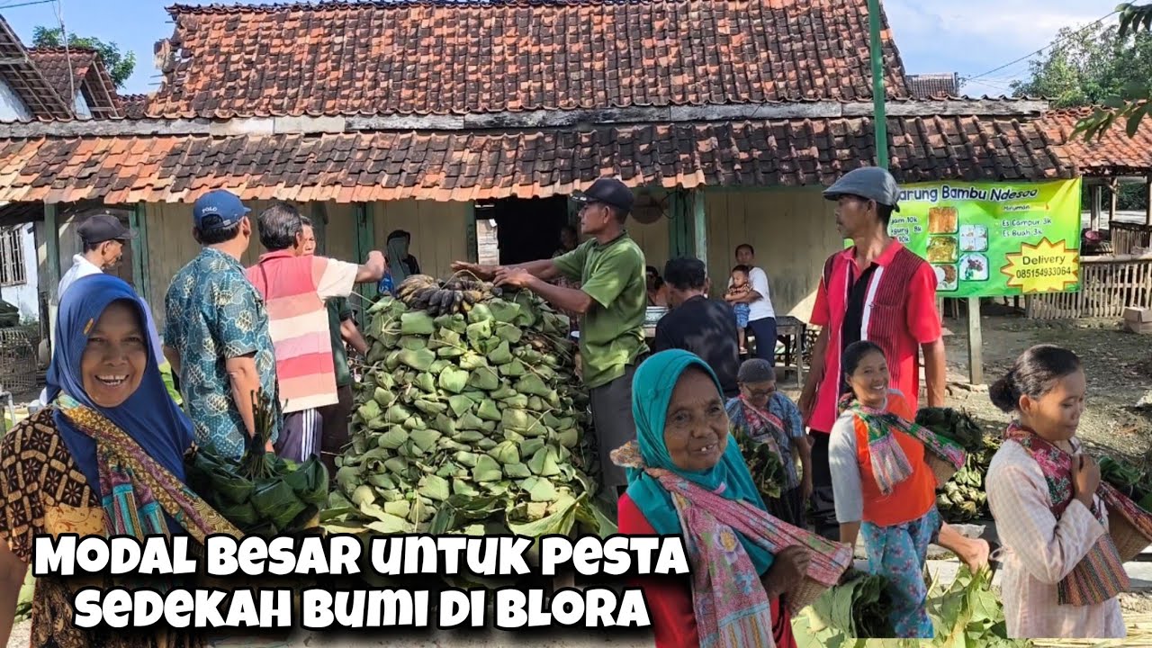 Antara Niat Sedekah & Guyup Rukun Warga,Pesta Sedekah Bumi Desa Nglengkir Di lereng Puncak Ketringan