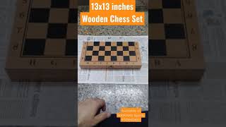 Wooden Chess Set 13x13 inches