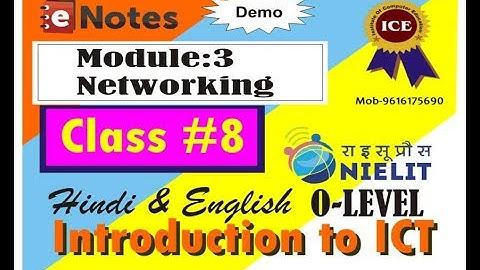 Demo M4.3-R4 ICT Resource Class #8(Networking)