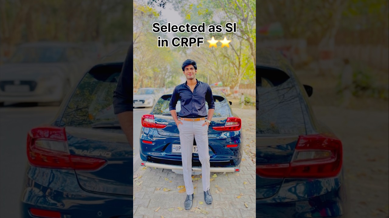 🔥Double Success Story 💥CRPF SI & ASO in MHA | Hard Work Pays Off 