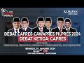 Live debat capres anies prabowo ganjar di pilpres 2024