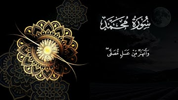 ماتيسر من سورة محمد الكاملة #القرآن
