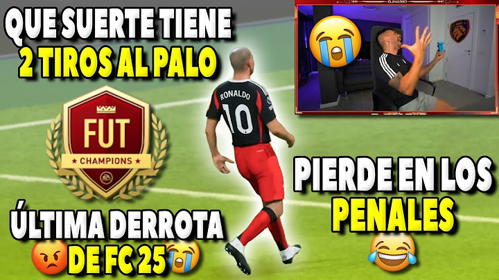 DjMaRiiO PIERDE en su ÚLTIMO PARTIDO de FUT CHAMPIONS de FC 25 | Lloros y Enfados FC 25