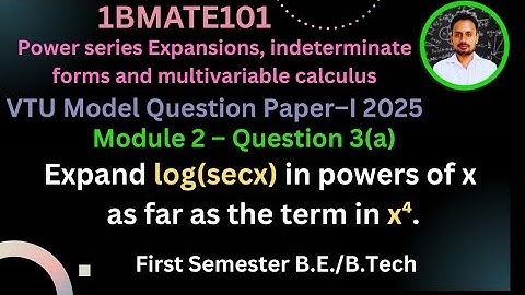 Maclaurin series engineering mathematics 