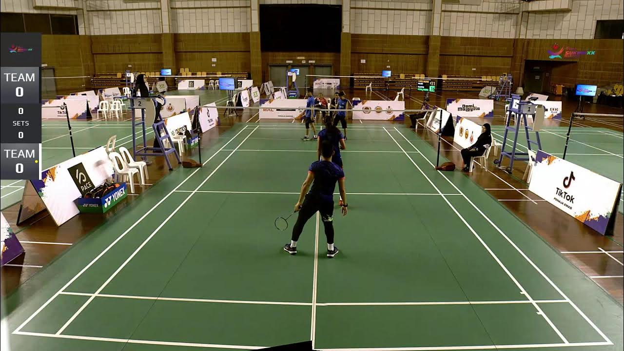 PARA SUKMA XX MSN 2022 5 November 2022 (BADMINTON) COURT 2 YouTube