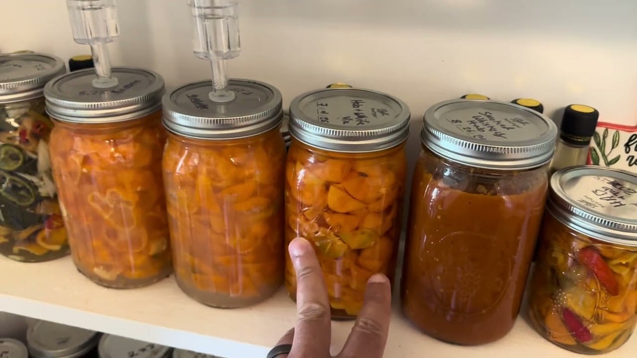 Pepper Storage and Fermentation