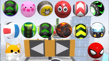 Rollance VS Going Balls VS Sky Rolling Ball 3D- Speedrun Gameplay Walkthrough 2025🔥| Android Game