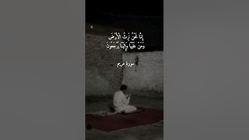 {قال سلامٌ عليك} ماتيسر من سورة مريم | القارئ :عماد التويجري