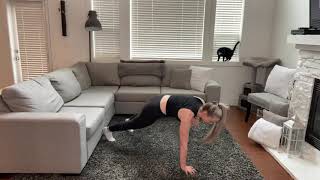 Plank Shoulder Taps to Sprawl