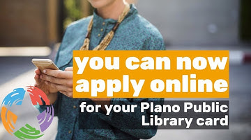 Apply Online for your Library Card