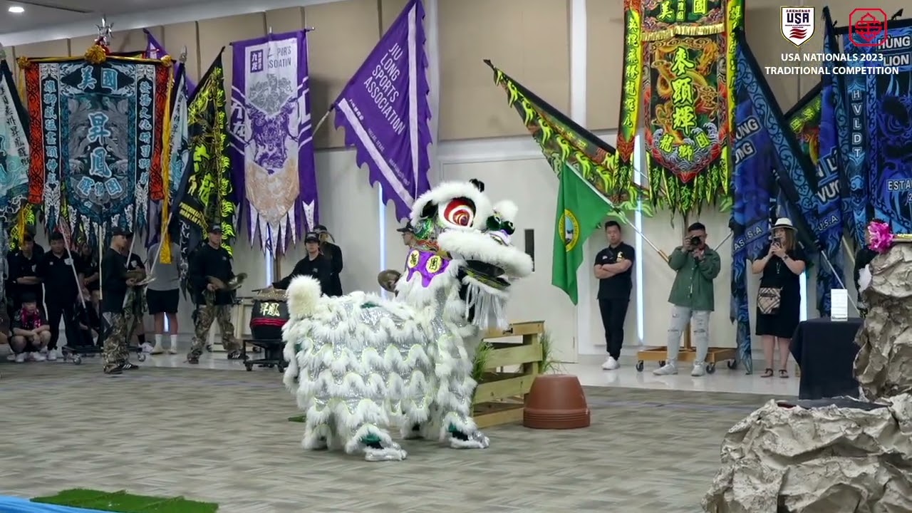Rising Phoenix TX (Team Black) - 2023 USA Lion Dance National Championship Traditional Category