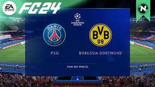 FC 24 - PSG vs Borussia Dortmund | #UCL Semi-Final