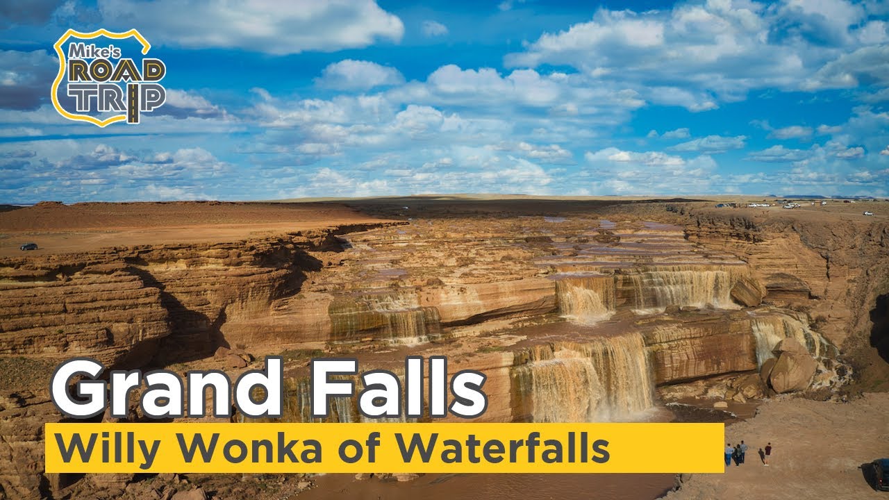 Grand Falls Arizona (aka Chocolate Falls) Willy Wonka of Waterfalls