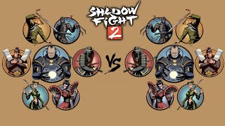 All BOSS vs All BOSS Shadow Fight 2