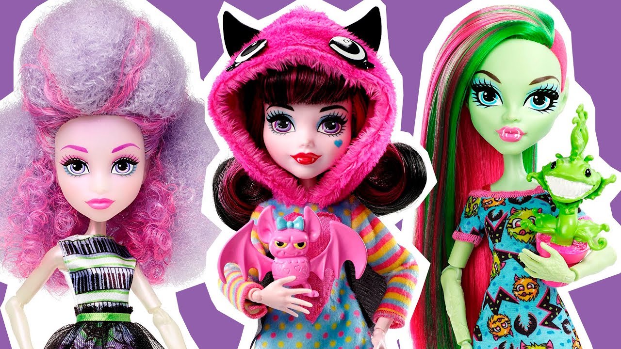 Howling Hoodies and Ghostly Tea Party: New Monster High 2018 dolls ...