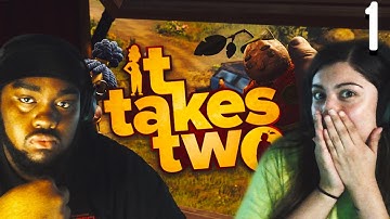 It Takes Two Gameplay | WE SUCK! | Part 1