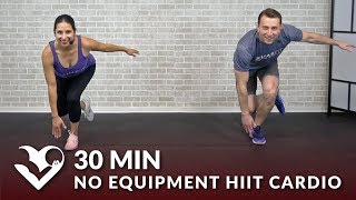 30 Minute No Equipment HIIT Cardio Workout - 30 Min Tabata HIIT at Home No Equipment Cardio Workouts screenshot 5