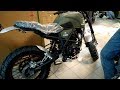 GEON Scrambler 250 Звук выхлопа без глушителя