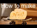 making a cheese fingerboard