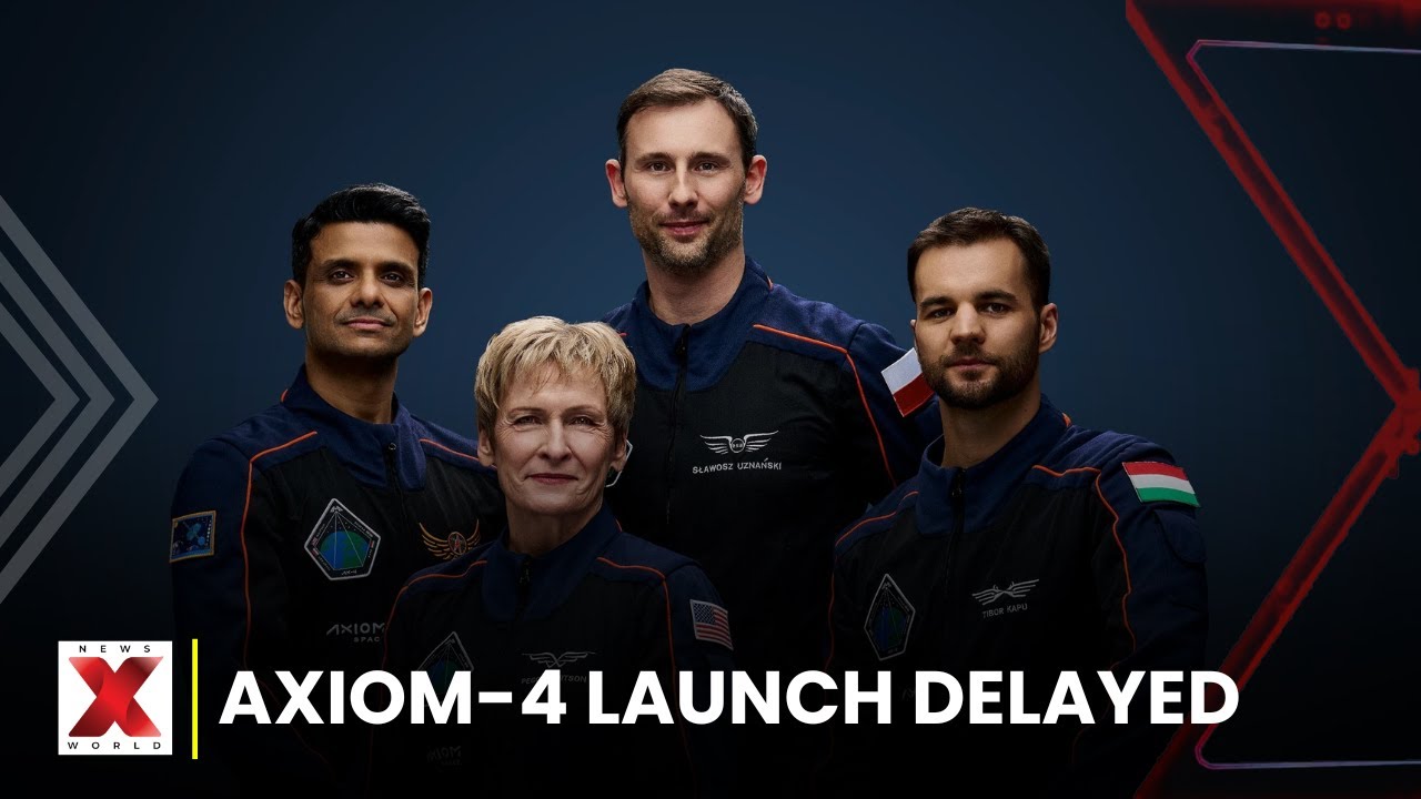 Bad Weather Delays Axiom-4 Launch by One Day | NewsX World