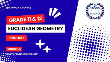 EUCLIDEAN GEOMETRY GRADE 11 AND 12 PART 5 [ ENGLISH ] | THEOREM 3
