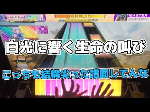 【CHUNITHM】AJC(理論値) 白光に響く生命の叫び【MASTER 14】手元