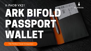 ALPAKA ARK Passport Bifold Wallet