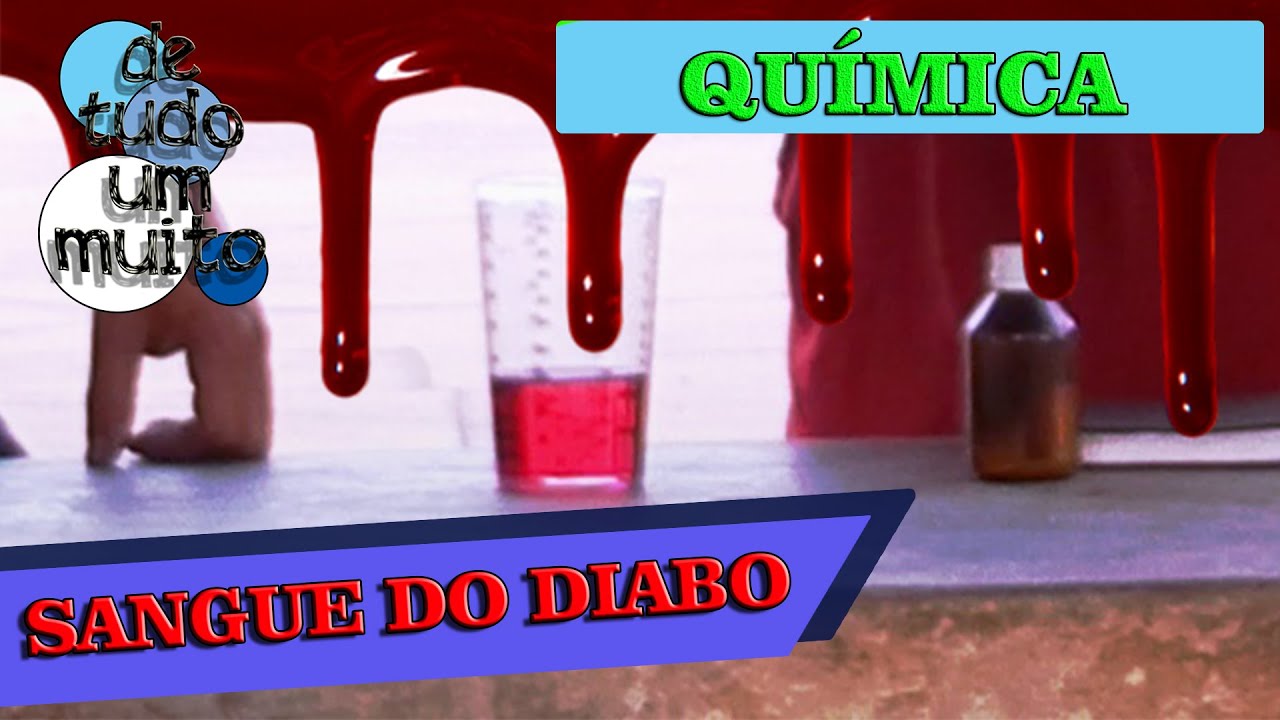 Como fazer o sangue do diabo - YouTube