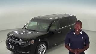 A96540NA - Used, 2017, Ford Flex, Limited, Black, Test Drive, Review, For Sale -