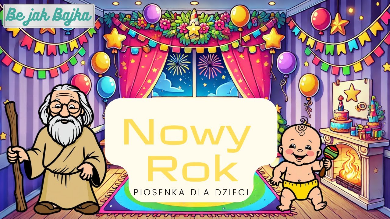 Piosenka Wesoły Nowy Roczek Tekst Be jak Bajka - Nowy Rok - piosenka dla dzieci - YouTube