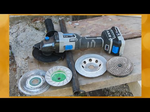 Аккумуляторная бесщёточная болгарка DEKO. Обзор и тесты!!