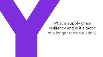 Supply chain resiliency — a conversation with Brian Tobey