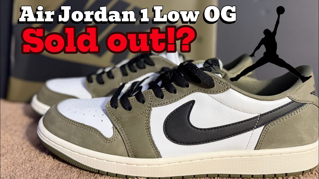 Кроссовки Air Jordan 1 Low OG! Размер M, оливковый! Обзор и примерка на ногах – нас удивили.