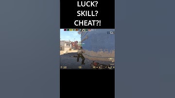 CS2 - IS THIS SKILL / LUCK / CHEAT???  #gaming #game #shorts #cs2 #cs2indonesia