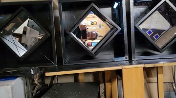 creating three Anti-Gravity True Mirrors for the Museum of Illusions!