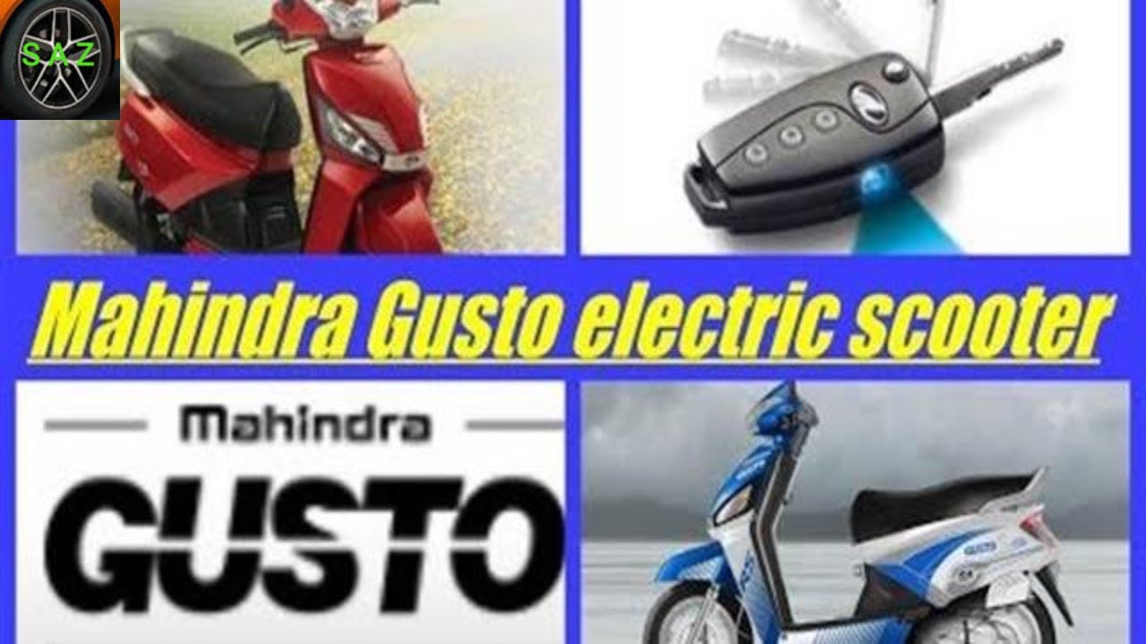 Mahindra Gusto electric scooter launch date and specifications.