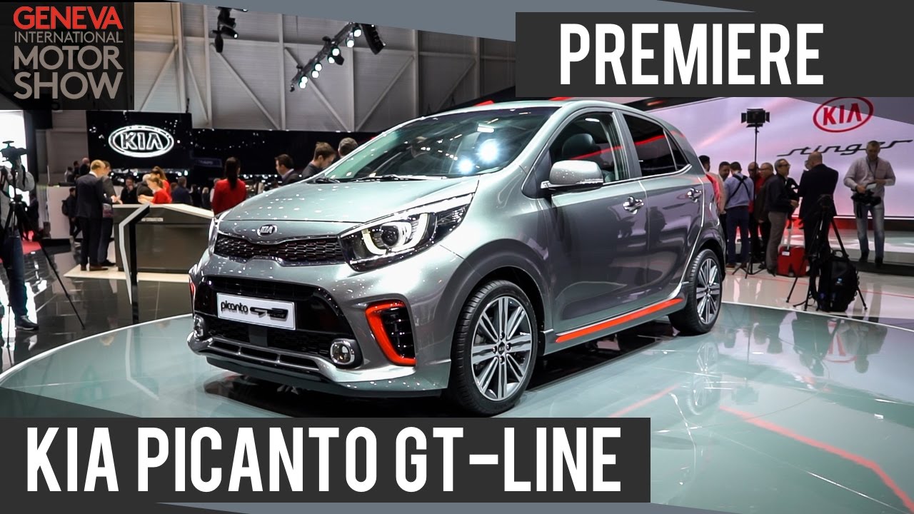Kia Picanto GT-Line | 2017 | Premiere | Genfer Autosalon ...