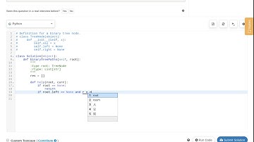 LeetCode. 257. Binary Tree Paths