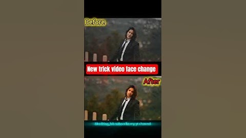New trick video face change | ai video face swap#videoedits #trending #viral #shorts #ai #edit #song