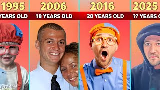 Blippi Transformation From 1 to 37 Years Old(1988 - 2025)