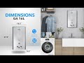 Marey 16L Gas Tankless Water Heater