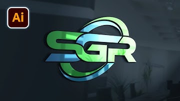 Illustrator Logo design Tutorial || Typography Text Logo Design Illustrator