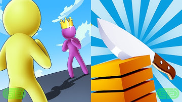 Giant Rush Vs Slice It All Android iOS Mobile Gameplay Walkthrough 184266