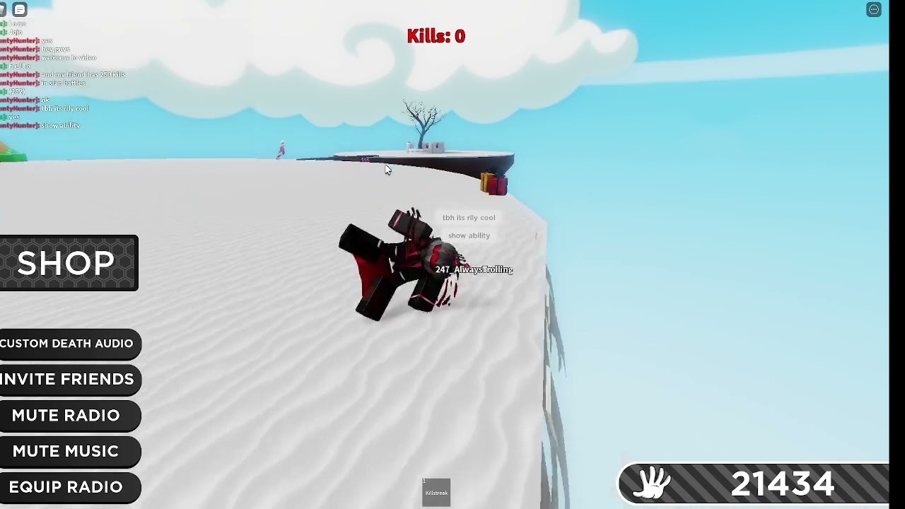 250 KILLSTREAK IN ROBLOX YouTube 