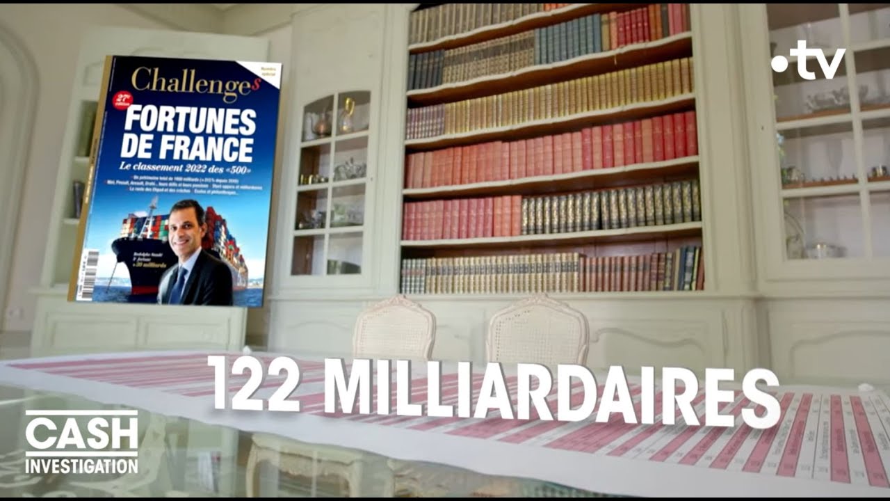 60% des milliardaires français ont hérité d’une entreprise - Cash Investigation